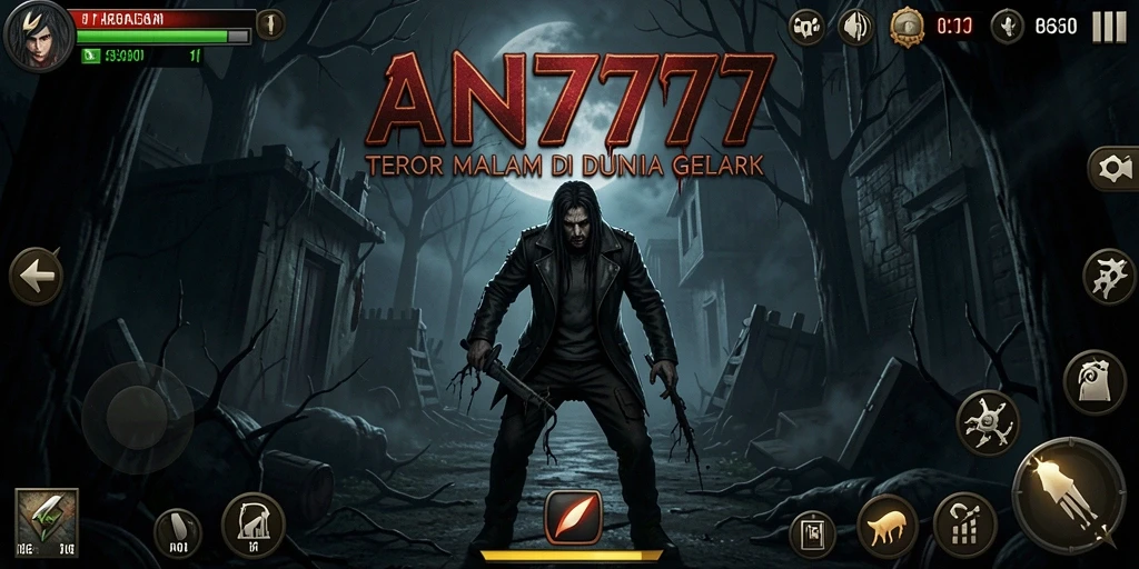 Tangkapan layar AN777 menampilkan momen gameplay yang mendebarkan.