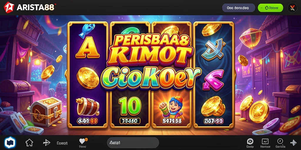 Screenshot gameplay ARISTA88 yang menarik dan mendebarkan dalam permainan Slot.