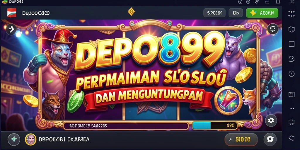 Tampilan gameplay menarik dari DEPO89 dengan berbagai tema slot.