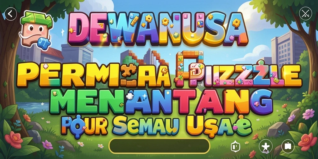 Screenshot gameplay DEWANUSA yang menampilkan teka-teki menarik.