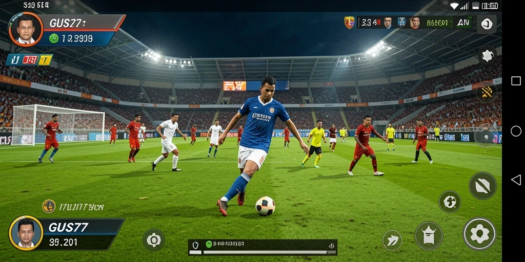 Tampilan gameplay GUS77 yang menegangkan dan mendebarkan.