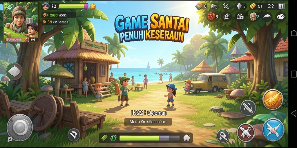 Gameplay seru dan penuh warna dari IN22.