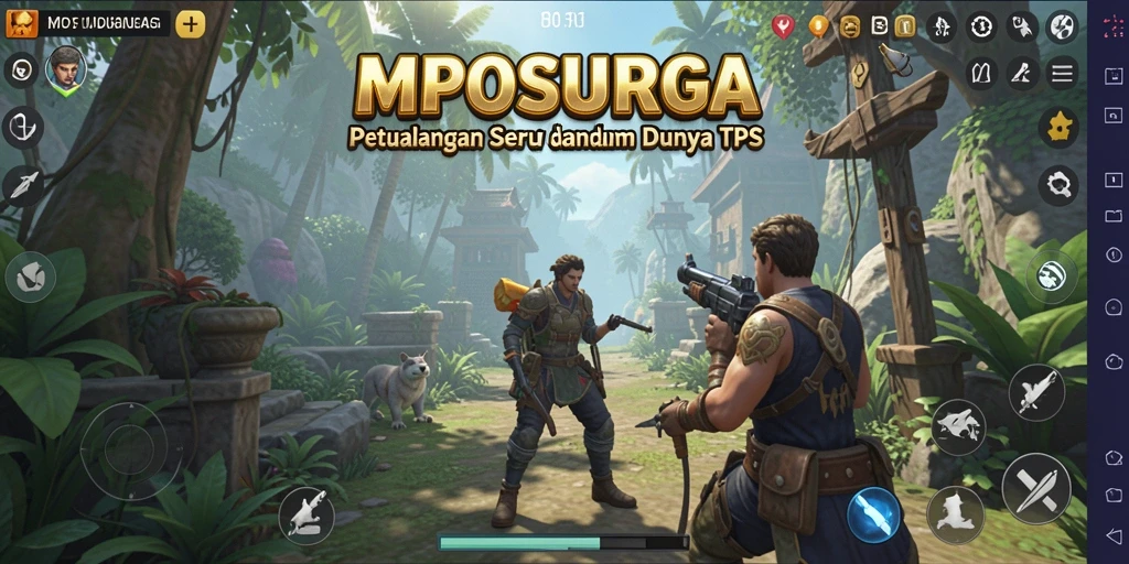 Gameplay seru MPOSURGA dengan aksi mengesankan.
