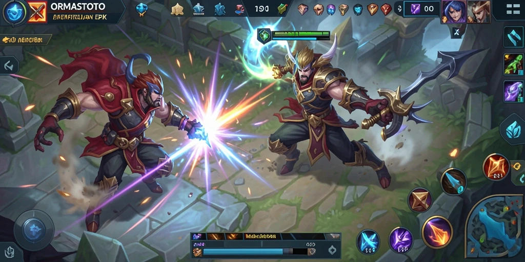 Gameplay seru dan memikat di arena MOBA