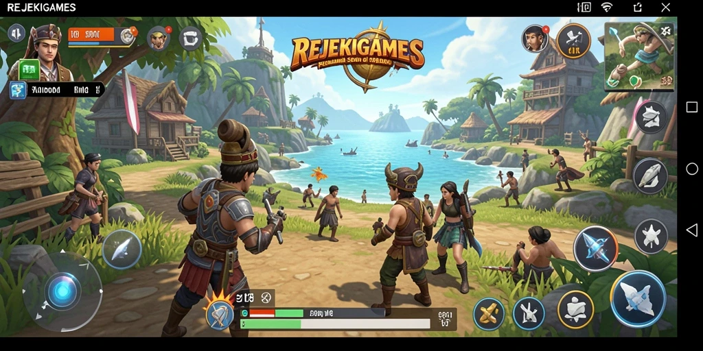 Tampilan gameplay seru di dunia terbuka REJEKIGAMES.