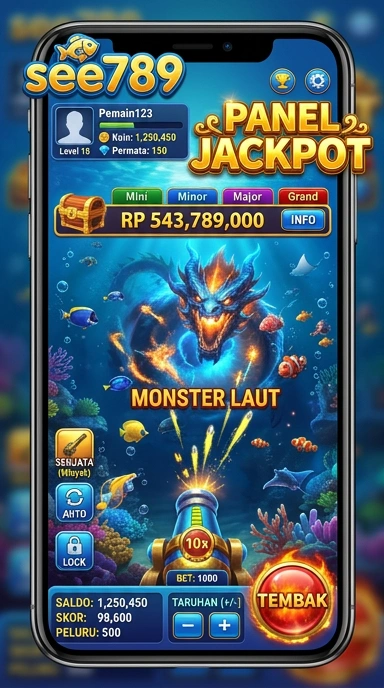 Tampilan antarmuka aplikasi see789 yang intuitif.